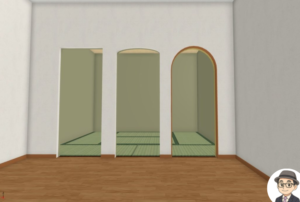 垂れ壁いろいろ