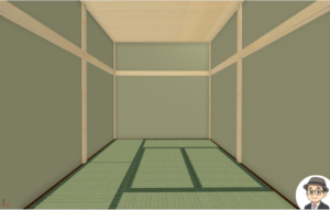 マイホームデザイナーPROの和室