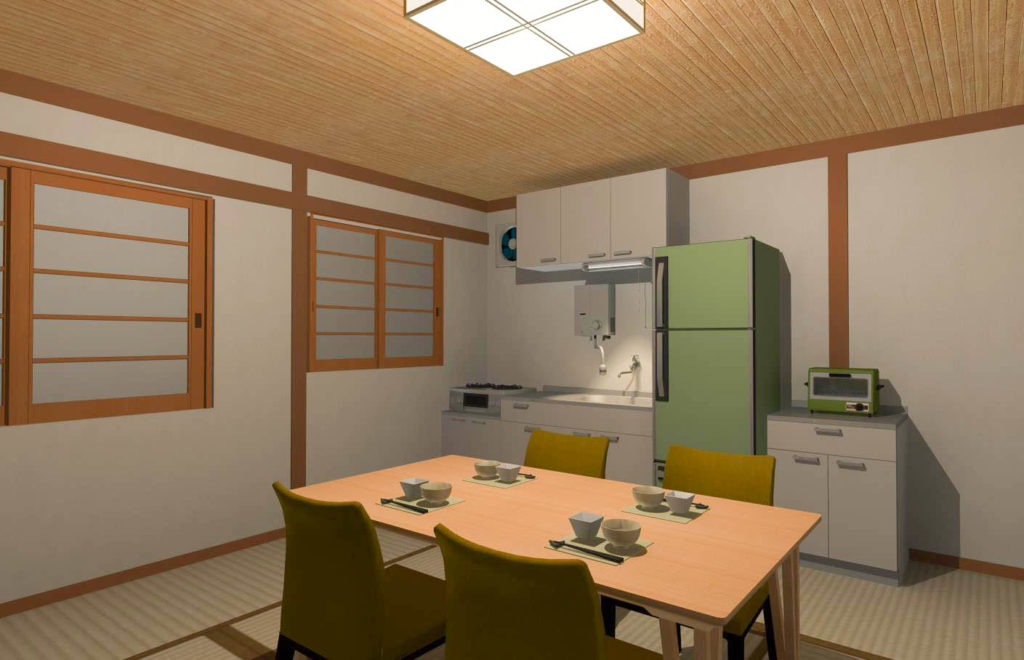 古民家リフォーム：ビフォーパース