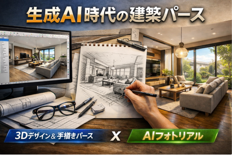 生成AI時代だからこそ活きる3Dマイホームデザイナー
