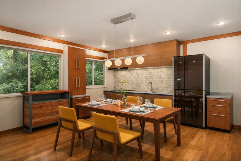 ChatGPTでフォトリアル化したパース